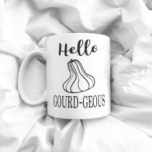 Hello Gourd-geous Mug